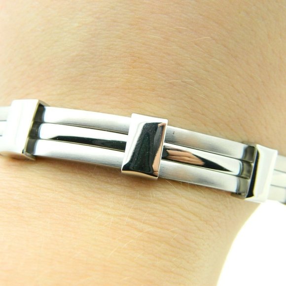 Vintage Other - NIB Men's Stainless Steel Bracelet